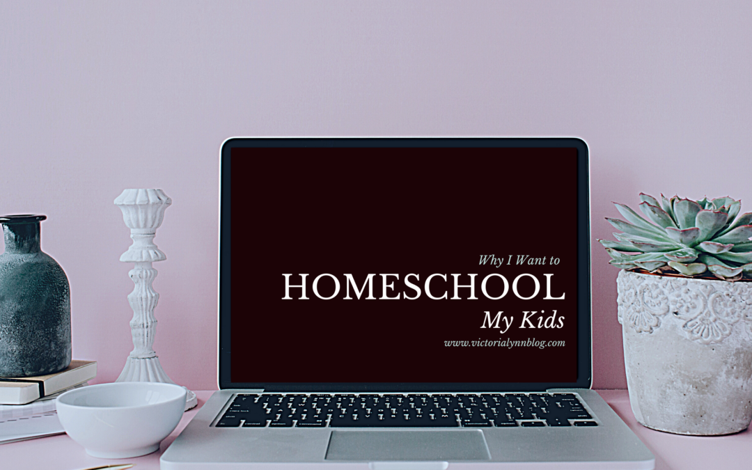 Why I Want To Homeschool: I Want To Be The One