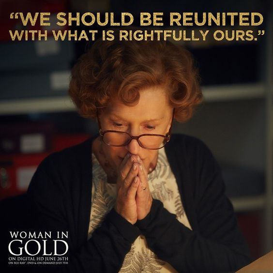 Woman in Gold movie, Helen Mirren, Ryan Reynolds: 