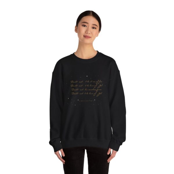 "Doubt Not the Love Of God" Crewneck Sweatshirt - Image 6