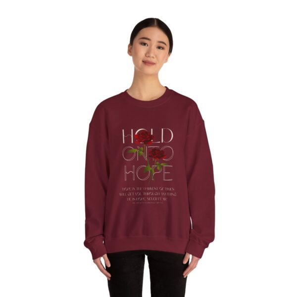 Hold Onto Hope Crewneck Sweatshirt - Image 3