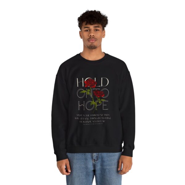 Hold Onto Hope Crewneck Sweatshirt - Image 2